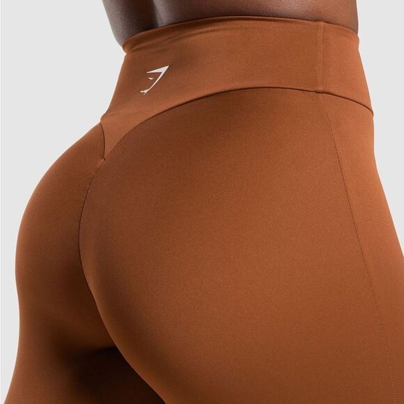 Gymshark POWER LEGGINGS brown size L‎ NWT in packaging - Picture 5 of 8